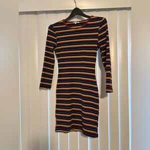 Charlotte Russe Striped Bodycon Dress
